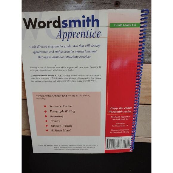 Wordsmith Apprentice Grades 4-6 by Janie B. Cheaney ISBN # 9781929683178 - Picture 2 of 2